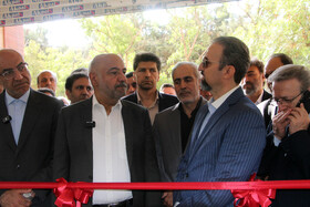 افتتاح فاز سوم مجموعه فرهنگی ورزشی کارگران در سفر وزیر تعاون، کار و رفاه اجتماعی به کرمانشاه