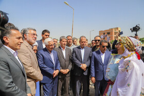 بازدید دکتر محمدرضا ظفرقندی، وزیر بهداشت، درمان و آموزش پزشکی از  مرکز جامع سلامت، بیمارستان پورسینای آشخانه خراسان شمالی