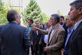 بازدید دکتر محمدرضا ظفرقندی، وزیر بهداشت، درمان و آموزش پزشکی از  مرکز جامع سلامت، بیمارستان پورسینای آشخانه خراسان شمالی