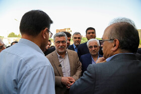 بازدید دکتر محمدرضا ظفرقندی، وزیر بهداشت، درمان و آموزش پزشکی از  مرکز جامع سلامت، بیمارستان پورسینای آشخانه خراسان شمالی