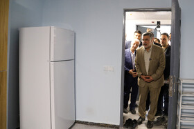 افتتاح خوابگاه دانشجویی۱۶ آذر در بجنورد با حضور دکتر محمدرضا ظفرقندی، وزیر بهداشت، درمان و آموزش پزشکی