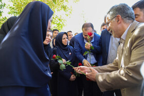بازدید دکتر محمدرضا ظفرقندی، وزیر بهداشت، درمان و آموزش پزشکی   از دانشکده علوم پزشکی اسفراین