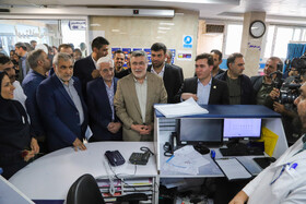 بازدید دکتر محمدرضا ظفرقندی، وزیر بهداشت، درمان و آموزش پزشکی   از دانشکده علوم پزشکی اسفراین