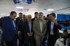 بازدید دکتر محمدرضا ظفرقندی، وزیر بهداشت، درمان و آموزش پزشکی   از دانشکده علوم پزشکی اسفراین