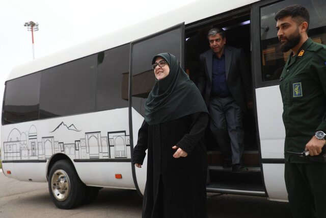 سخنگوی دولت وارد اردبیل شد
