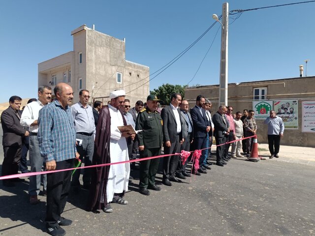افتتاح پروژه طرح هادی روستای خورخوره در هفته دولت با اعتبار ۲ میلیارد تومان