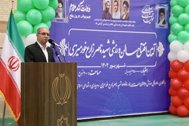 آب، ورزش و فرهنگ؛ سه طرحی که در مهریز افتتاح شد