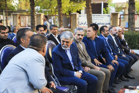 افتتاح ۵۴ پروژه صنعتی در کرمان با اعتبار بیش از ۴۰۰۰ میلیارد ریال با حضور سید عباس صالحی، وزیر فرهنگ و ارشاد اسلامی