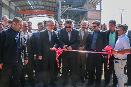 افتتاح کارخانه فروکروم و کلنگ‌زنی نیروگاه خورشیدی ارزوئیه، با حضور وزیر ارشاد