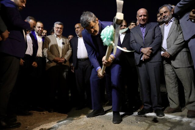 عملیات اجرایی بیمارستان ۹۶ تختخوابی بهاباد آغاز شد عملیات اجرایی بیمارستان ۹۶ تختخوابی بهاباد آغاز شد