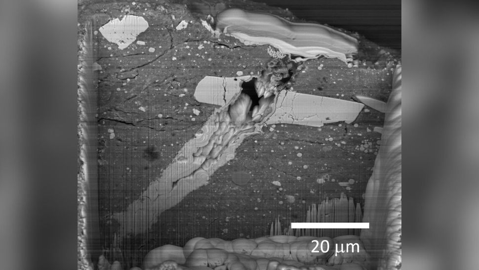 ناسا نمونه سیارک بنو را زیر میکروسکوپ برد