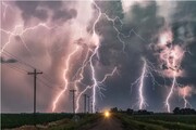 صاعقه در داراب یک کشته و یک مصدوم بر جای گذاشت