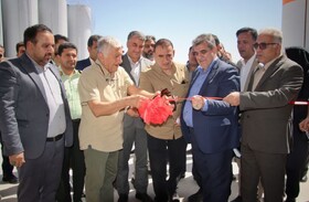 افتتاح و کلنگ‌زنی ۵۶ پروژه هفته دولت با حضور استاندار سمنان در آرادان/ حضور رضا کیانیان در افتتاح یک واحد سبز