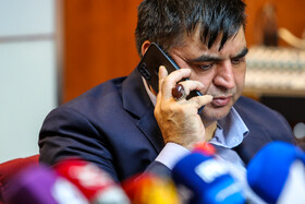 حسین رضازاده در نشست خبری محمد جلود، رییس فدراسیون جهانی وزنه برداری