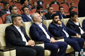 حضور حمید پورمحمدی معاون رئیس‌جمهور و رئیس سازمان برنامه و بودجه کشور در آیین آغازعملیات اجرایی 4 واحد نیروگاه خورشیدی در چهارمحال و بختیاری