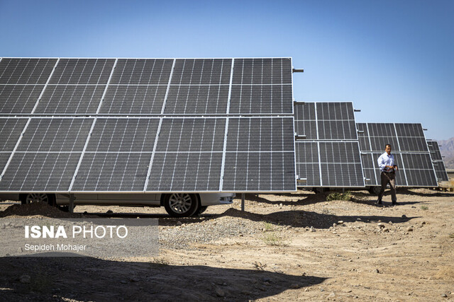 عکس آرشیوی و تزیینی است نمایشگاه نیروگاههای خورشیدی ایران دایر میشود