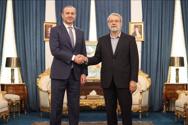 دیدار دبیر شورای امنیت ملی ارمنستان با لاریجانی دیدار دبیر شورای امنیت ملی ارمنستان با لاریجانی