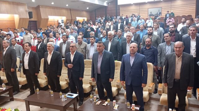 مراسم بزرگداشت شهدای دولت در یاسوج برگزار شد