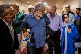 حسن پور شیرازی در پانزدهمین جشن منتقدان و نویسندگان سینمایی ایران