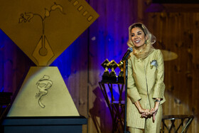 سارا بهرامی در پانزدهمین جشن منتقدان و نویسندگان سینمایی ایران