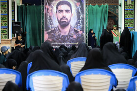 تشییع پیکر سرهنگ شهید «رحیم محمدی» در کرمان