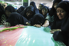 تشییع پیکر سرهنگ شهید «رحیم محمدی» در کرمان