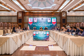 محمدرضا عارف، معاون اول رئيس جمهور در نشست با معاونین صدا و سیما