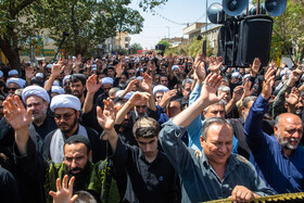 عزاداری سالروز شهادت امام حسن عسکری(ع) - قم