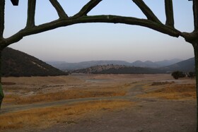 خشک شدن سد شاه قاسم یاسوج