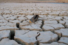 خشک شدن سد شاه قاسم یاسوج