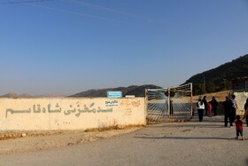 خشک شدن سد شاه قاسم یاسوج