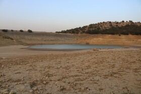 خشک شدن سد شاه قاسم یاسوج