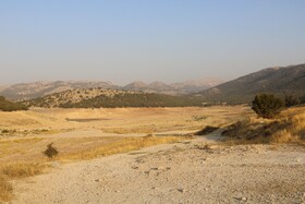 خشک شدن سد شاه قاسم یاسوج