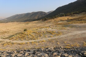 خشک شدن سد شاه قاسم یاسوج