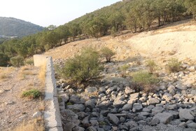 خشک شدن سد شاه قاسم یاسوج