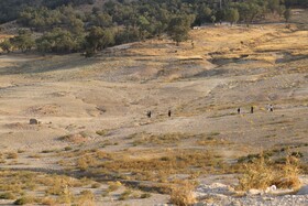 خشک شدن سد شاه قاسم یاسوج