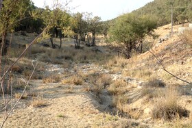 خشک شدن سد شاه قاسم یاسوج