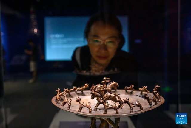 نمایش ۲۲۰ گنجینه تمدنهای باستانی از جمله ایران در چین