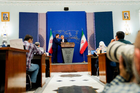 نشست خبری اسماعیل بقائی، سخنگوی وزارت امور خارجه