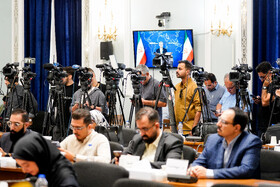 خبرنگاران حاضر در نشست خبری سخنگوی وزارت امور خارجه