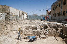 کاوش در فاز دوم گذر تاریخی کمرزرین اصفهان