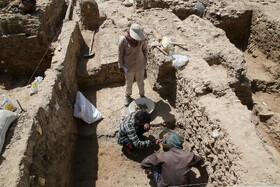 کاوش در فاز دوم گذر تاریخی کمرزرین اصفهان