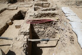 کاوش در فاز دوم گذر تاریخی کمرزرین اصفهان