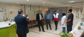 بازدید سرپرست جهاد دانشگاهی قم از بیمارستان امام علی (ع) در نجف