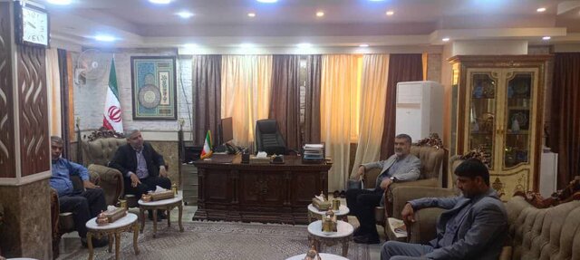 دیدار سرپرست جهاددانشگاهی قم با سرکنسول ایران در نجف اشرف