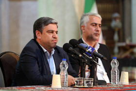 نشست خبری مسعود امامی یگانه،  استاندار اردبیل