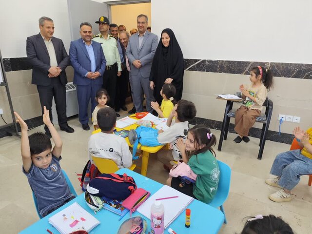 افتتاح سرای محله آپادانا در قرچک