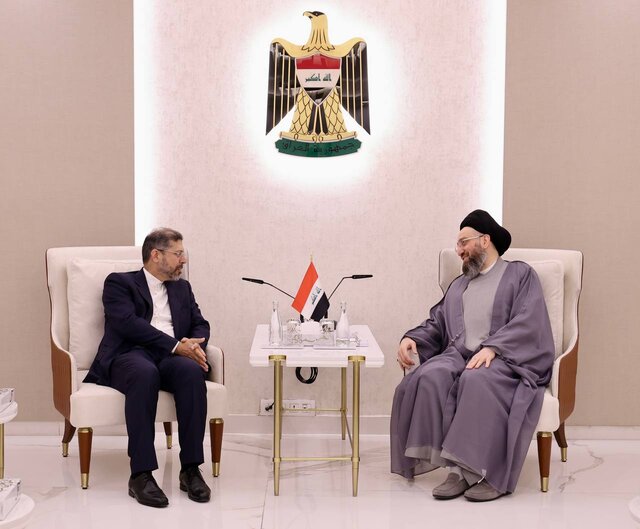 دیدار خطیب‌زاده با حکیم در بغداد