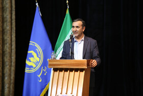 سخنرانی نوراله مدبری معاون اداری و مالی کمیته امداد امام خمینی(ره) در آئین تجلیل از بازنشستگان کمیته امداد امام خمینی(ره) استان اردبیل