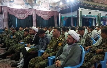 مراسم گرامیداشت شهید مدافع امنیت در کرمان برگزار شد + تصاویر